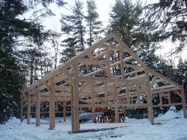 Completed Barns - Maine Barn Company